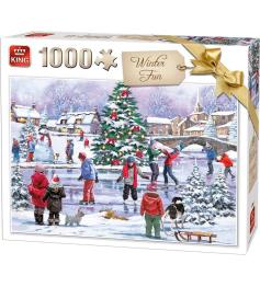 Puzzle King Winter Fun 1000 pièces