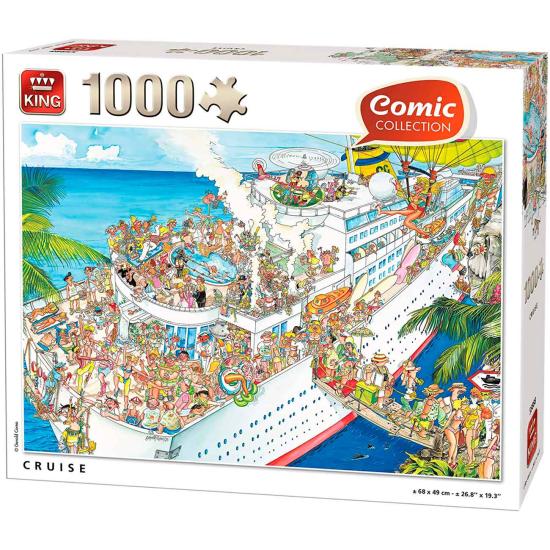 Puzzle King La Croisière 1000 Pièces