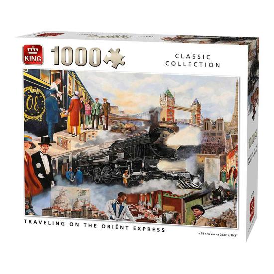 Puzzle King L'Orient Express 1000 pièces