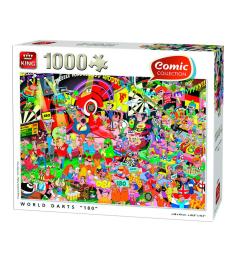 Puzzle King World of Darts 180 de 1000 pièces