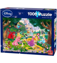 Puzzle Roi Princesses Disney 1000 pièces