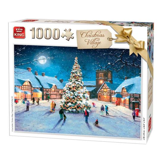 Puzzle Roi Village de Noël 1000 pièces