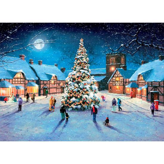 Puzzle Roi Village de Noël 1000 pièces