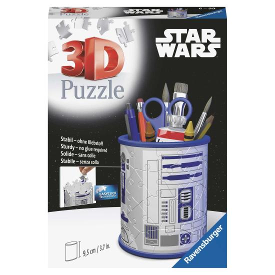 Puzzle crayon 3D Ravensburger Star Wars R2D2 57 pièces