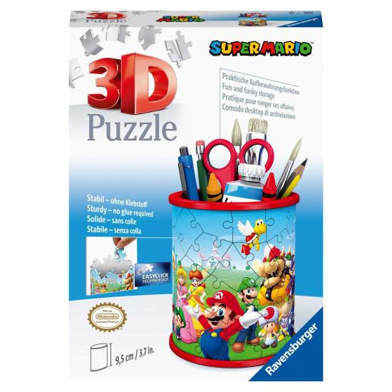 Puzzle crayon 3D Ravensburger Super Mario 57 pièces