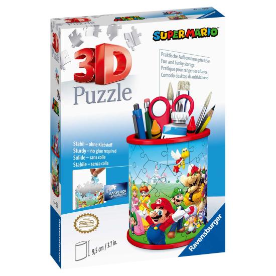 Puzzle crayon 3D Ravensburger Super Mario 57 pièces