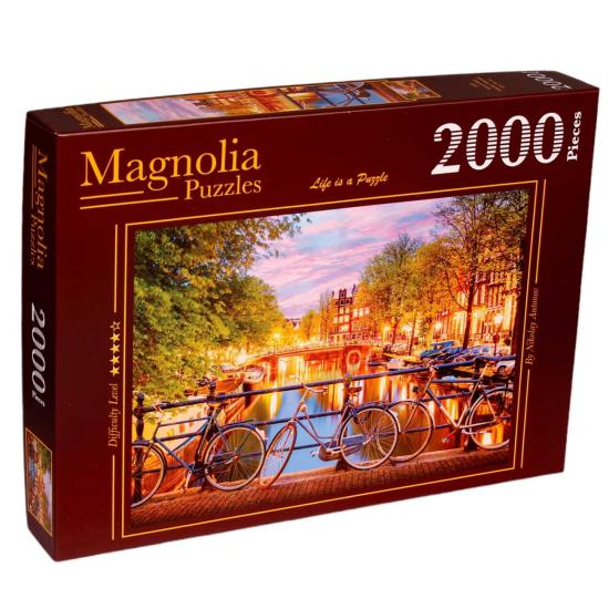 Puzzle 2000 pièces Magnolia Amsterdam