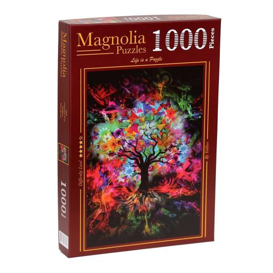 Puzzle 1000 pièces Magnolia Tree of Colors