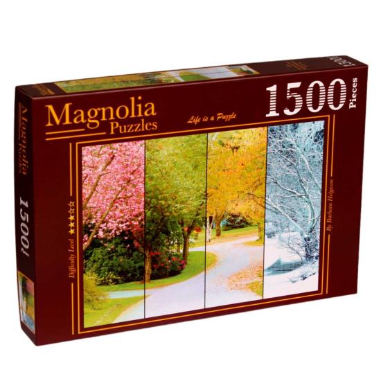 Magnolia Arbre des Quatre Saisons Puzzle 1500 pièces Magnolia Arbre des Quatre Saisons Puzzle 1500 pièces