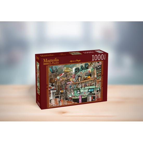 Puzzle Magnolia Bar 1000 pièces