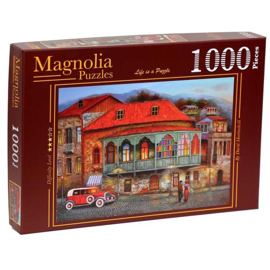 Magnolia Street of Old Tbilissi Puzzle 1000 pièces