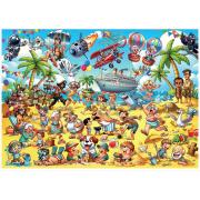 Puzzle Magnolia Chaos Sur La Plage 1000 pièces