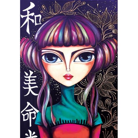 Puzzle Magnolia Fille rebelle 1000 pièces Puzzle Magnolia Fille rebelle 1000 pièces