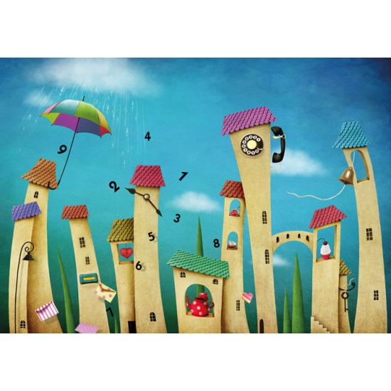 Magnolia Dancing Town Puzzle 1000 pièces