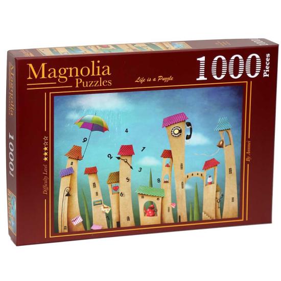 Magnolia Dancing Town Puzzle 1000 pièces