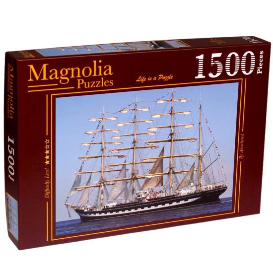 Puzzle 1500 pièces Magnolia le grand voilier
