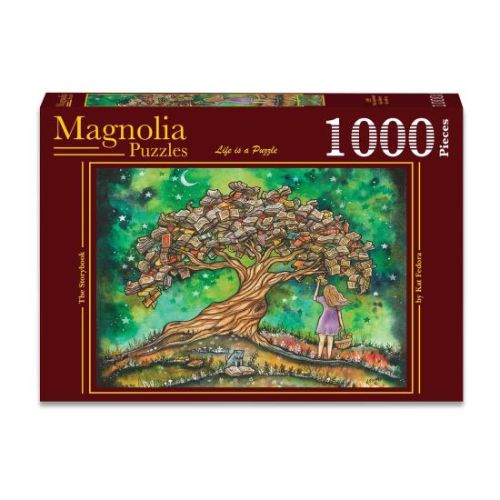 Puzzle Magnolia Le Livre D'Histoires 1000 pièces