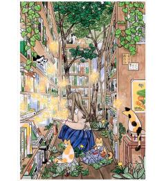 Puzzle Magnolia Dans La Forêt Des Livres 1000 pièces