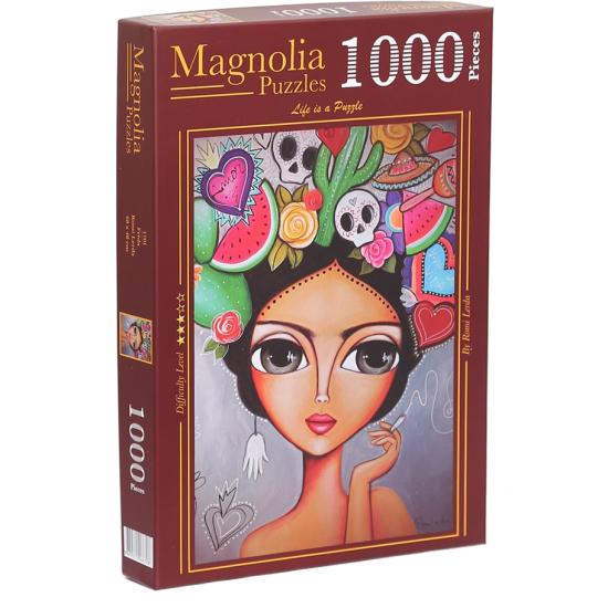 Puzzle Magnolia Frida de 1000 pièces