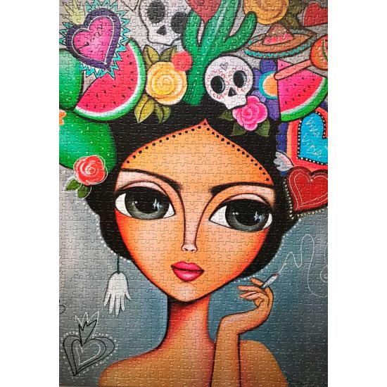 Puzzle Magnolia Frida de 1000 pièces