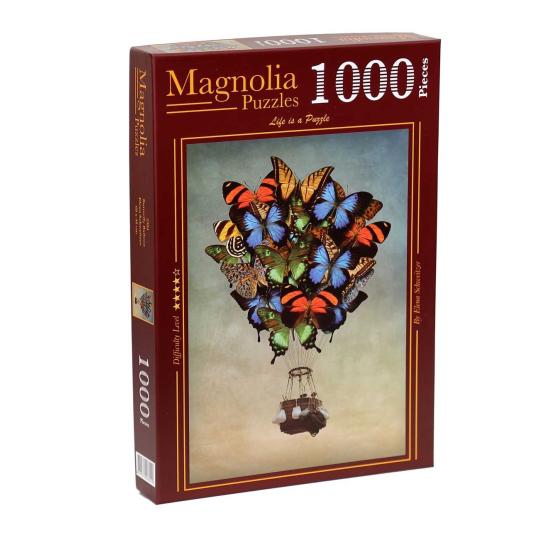 Magnolia Balloon Butterfly Puzzle 1000 pièces