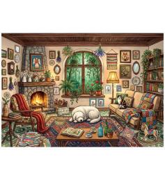 Puzzle Magnolia Chambre Charmante 1000 pièces