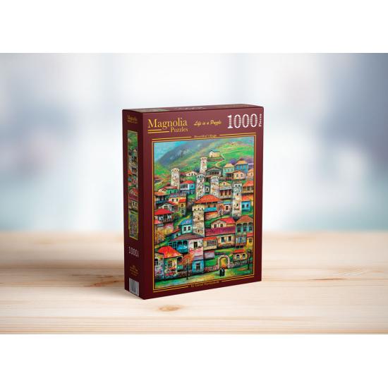 Puzzle Magnolia Beau village 1000 pièces Puzzle Magnolia Beau village 1000 pièces