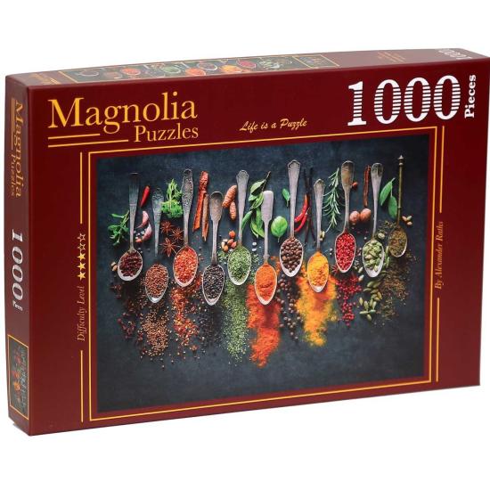 Magnolia Herbes et épices 1000 pièces Puzzle