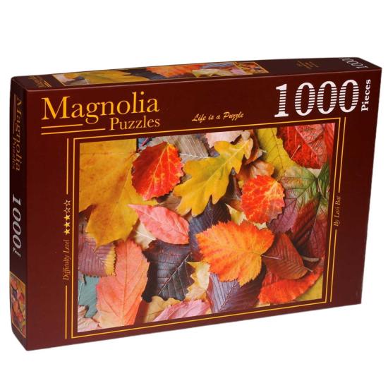 Puzzle Magnolia Couleur Feuilles 1000 Pièces