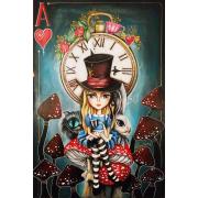 Puzzle Magnolia L'heure du thé avec Alice de 1000 pièces