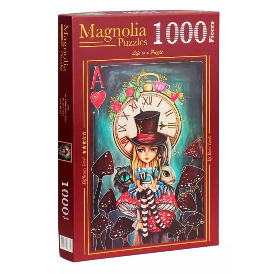 Puzzle Magnolia L'heure du thé avec Alice de 1000 pièces