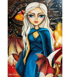 Puzzle Magnolia Mère des Dragons de 1000 pièces