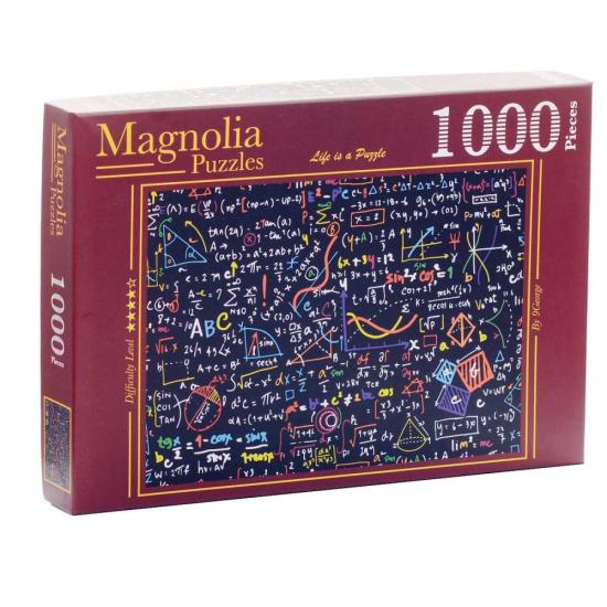 Puzzle Magnolia Mathématiques de 1000 pièces
