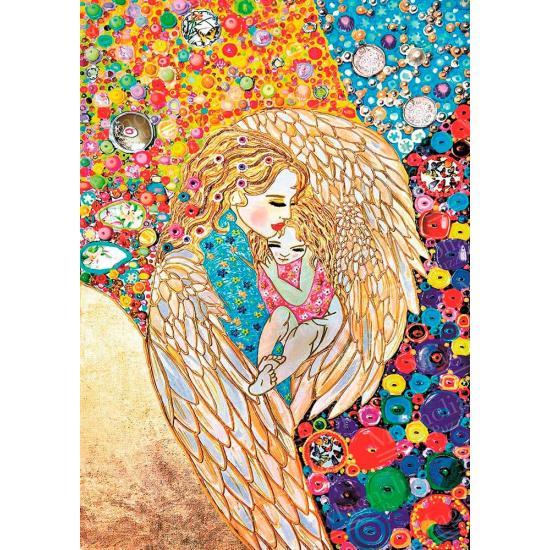 Puzzle Magnolia Ange Et Enfant 1000 pièces