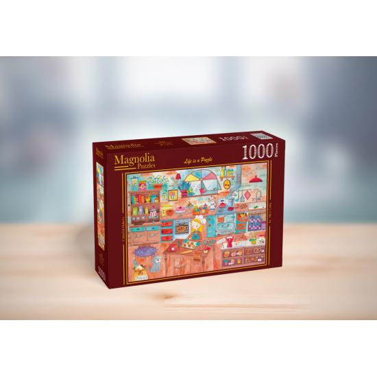 Puzzle Magnolia Boulangerie Colorée 1000 pièces