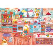 Puzzle Magnolia Boulangerie Colorée 1000 pièces
