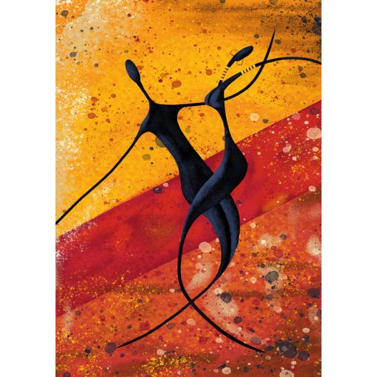 Puzzle 1000 pièces Couple Africain Magnolia