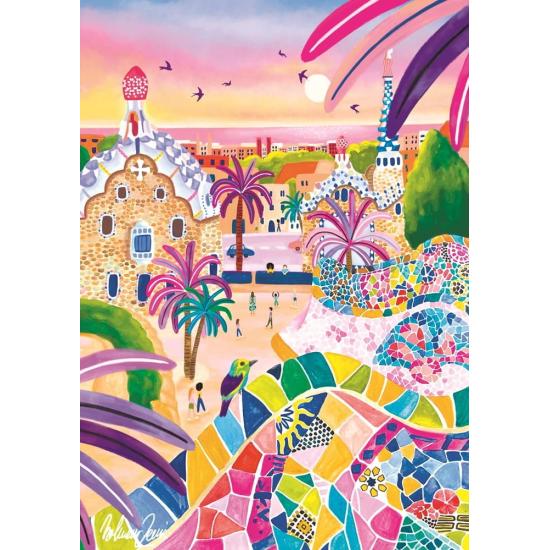 Puzzle Magnolia Parc Güell de 1000 pièces Puzzle Magnolia Parc Güell de 1000 pièces