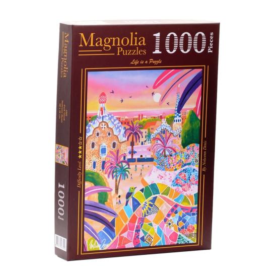 Puzzle Magnolia Parc Güell de 1000 pièces Puzzle Magnolia Parc Güell de 1000 pièces