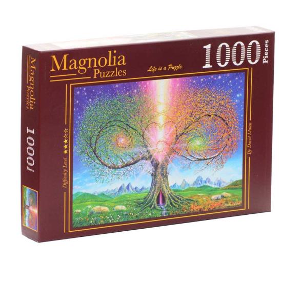 Puzzle Magnolia Arbre de l'Amour Infini de 1000 pièces