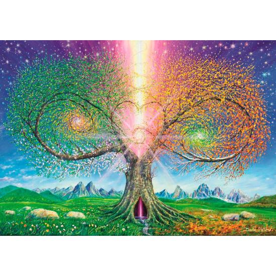 Puzzle Magnolia Arbre de l'Amour Infini de 1000 pièces