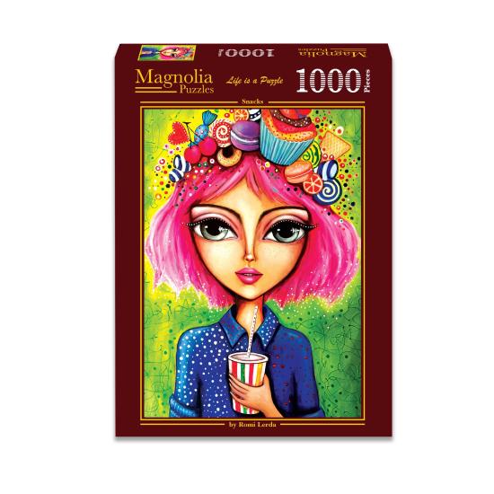 Puzzle Magnolia Snacks 1000 pièces