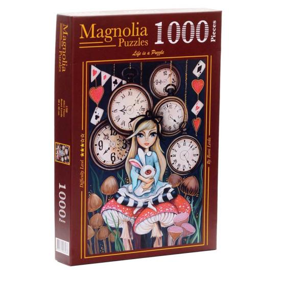Puzzle Magnolia Alice Temps de 1000 pièces