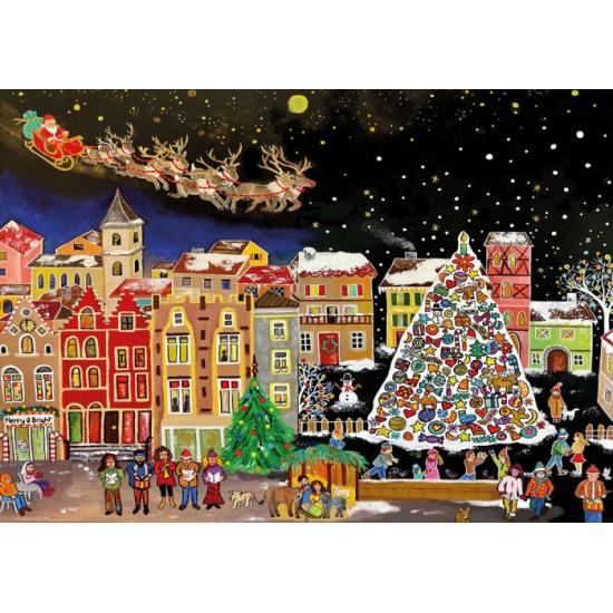 Puzzle Magnolia Temps de Noël 1000 pièces