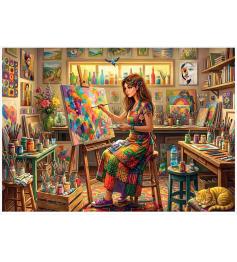 Puzzle Magnolia Le Paradis Des Artistes 1000 pièces