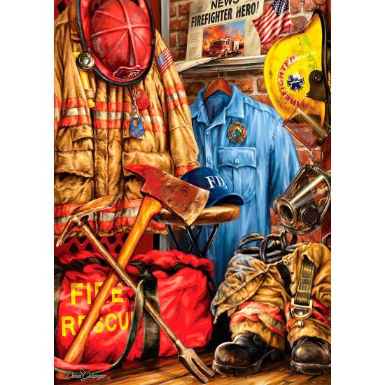 MasterPieces Fire and Rescue (Hometown Heroes) Puzzle 1000P