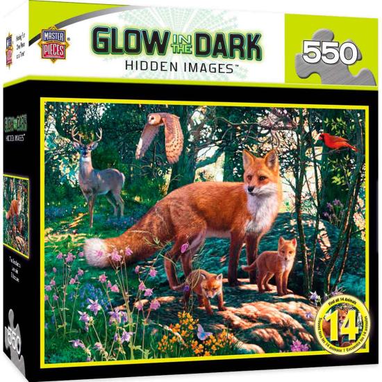 MasterPieces Puzzle Animaux de la forêt 550 pièces