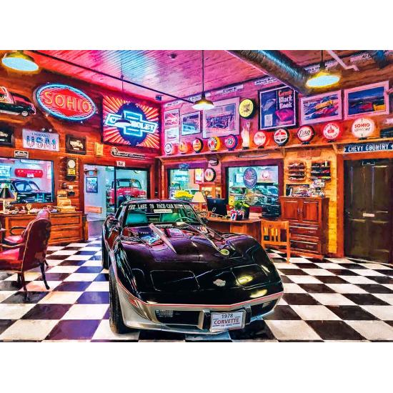 Puzzle MasterPieces La Beauté Noire 750 pièces