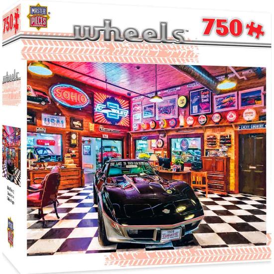 Puzzle MasterPieces La Beauté Noire 750 pièces