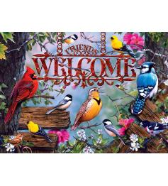 MasterPieces Bienvenue avec les oiseaux Puzzle 1000 pièces